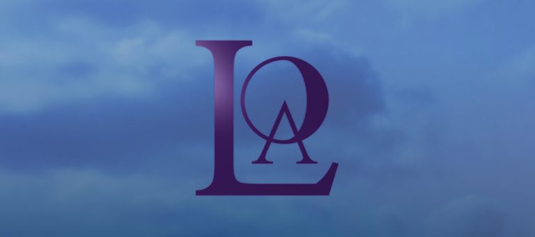 LastofAvari's LoA logo on a cloudy blue sky background