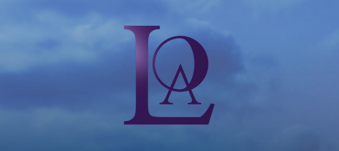LastofAvari's LoA logo on a cloudy blue sky background