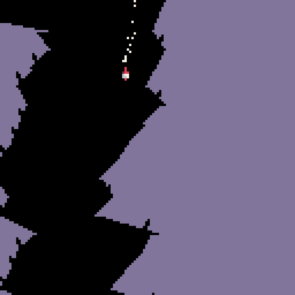 Missile in a Mineshaft [Gameplay 1] /// Pico-8 Adventures