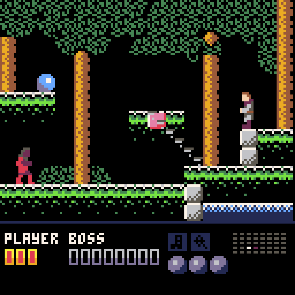 Castello - Gameplay 1: On the way for the first orb /// Pico-8 Adventures