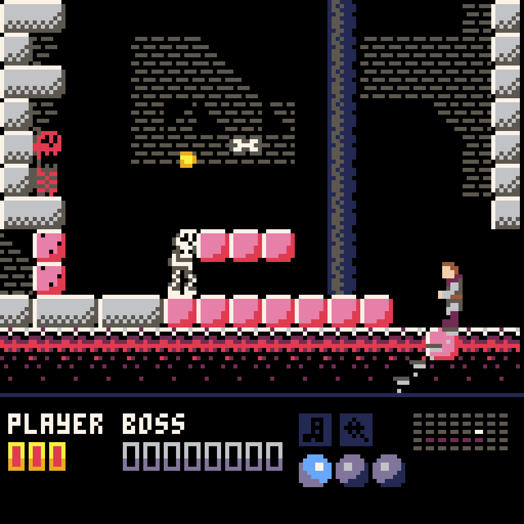 Castello - Gameplay 2: Totems & Skeletons /// Pico-8 Adventures