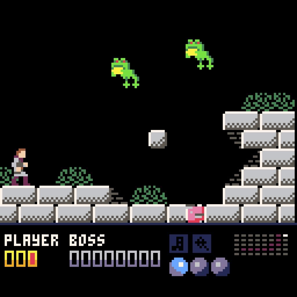 Castello - Gameplay 3: Frogs are excited /// Pico-8 Adventures