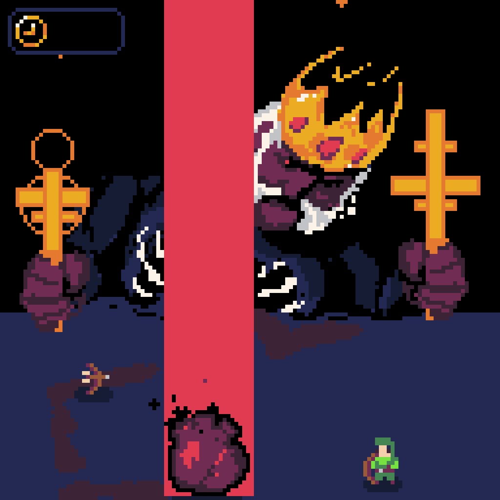 Death of Kairos - Gameplay 3: The heart of the master /// Pico-8 Adventures