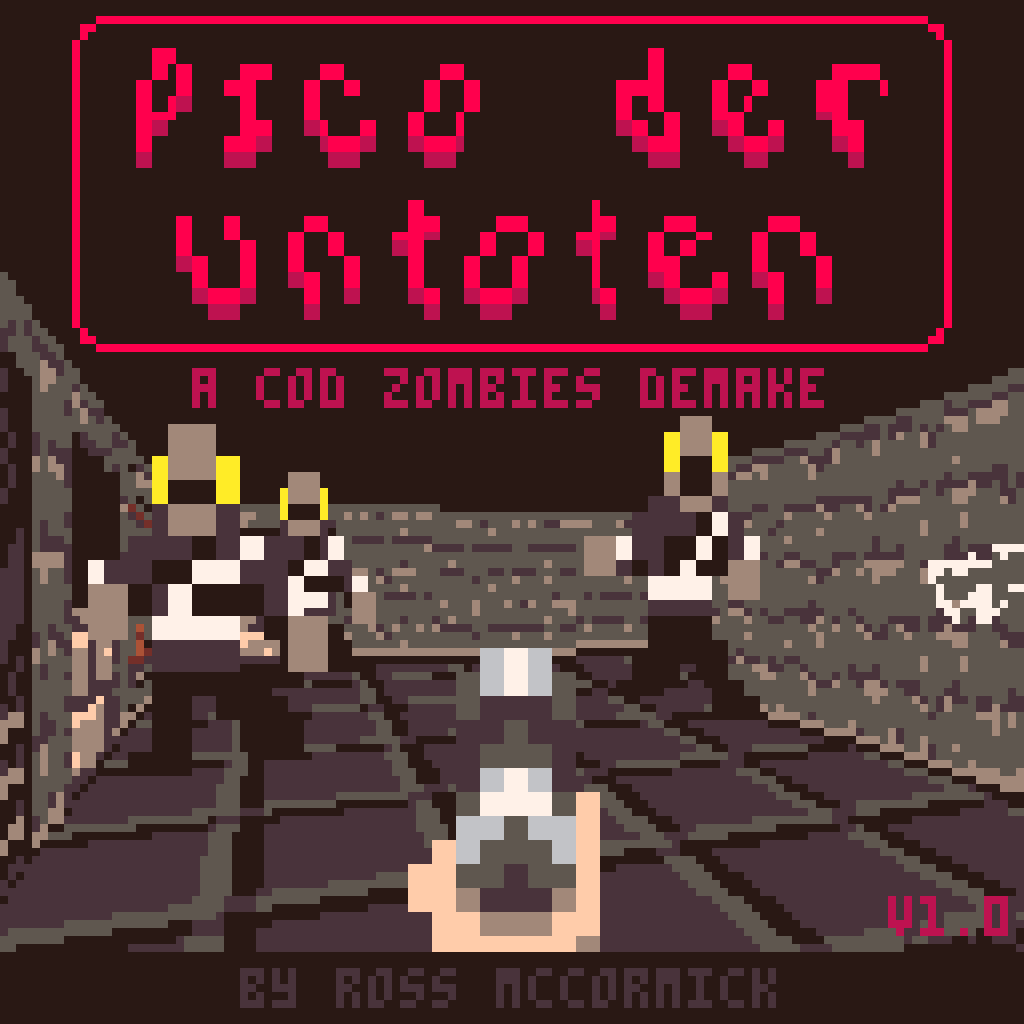 Pico der Untoten - Title /// Pico-8 Adventures