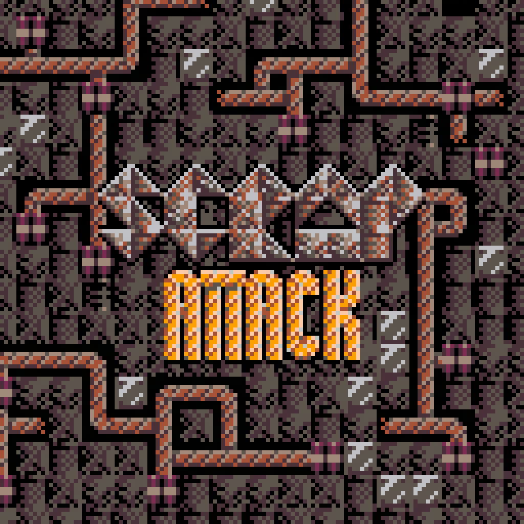 Scrap-Attack - Title /// Pico-8 Adventures